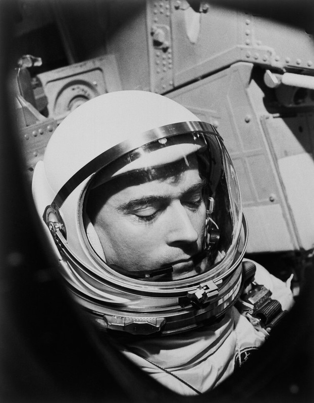 L'astronaute John Young, pilot de la mission Gemini Titan 3